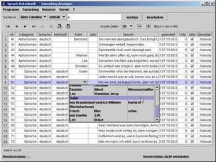 SayingDatabase